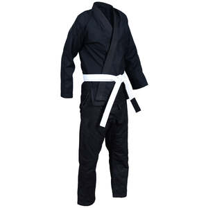 Kimono de Jiu Jitsu, Kimono de Jiu Jitsu Económico, Liso, 100% Algodón, Profesional, para Entrenamiento de Bjj, Judo, Karate - Product Image 6