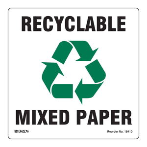 Etiquetas de Papel Autoadhesivas Reciclables Brady 5x5 con Acabado Mate para Uso en Laboratorios e Industrial - Product Image 3