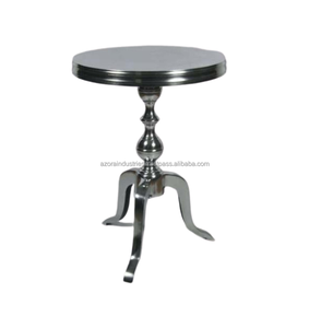 Azora Industries Table d'angle d'appoint en métal pour le salon de luxe Hôtel Nouveau design Table basse personnalisée - Product Image 3