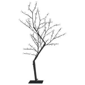4 ft luce blu fiori di ciliegio albero di natale con led 128 per decorazioni Festive - Product Image 3