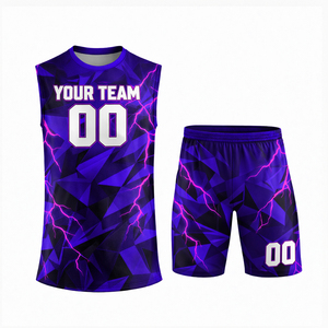 Ensemble de football 7v7 pour hommes adultes, taille plus, léger, respirant, été, 100% polyester, sublimé, personnalisé - Product Image 4