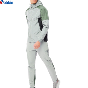Top Custom Solid Color <b>Men's</b> <b>Track</b> Running Windbreaker <b>Jacket</b> Set Plus Size Lightweight Sports Wear <b>for</b> <b>Men</b> Casual Sports Wear - Product Image 1