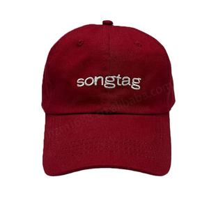Gorra de béisbol de 6 paneles de algodón con logotipo bordado ajustable clásico para hombre, sombrero deportivo perforado para papá - Product Image 1