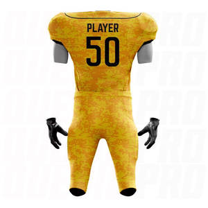 Maillots de football américain personnalisés de qualité supérieure, designs entièrement personnalisables, impression par sublimation, haute qualité, respirants - Product Image 3