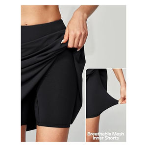 Jupe de tennis et short de golf plissé taille haute pour femme Stelle avec poches intégrées, respirant et idéal pour le sport et l'entraînement - Product Image 6