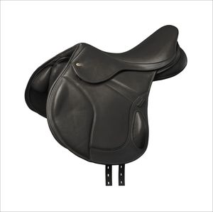 Silla de Montar Ligera Multiusos de Cuero para Caballos, para Entrenamiento y Paseos, Ajuste Cómodo para Uso en Exteriores, Producto Veterinario con Certificación CE - Product Image 1