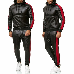 Chaqueta de Invierno para Hombre, Elegante, Bordada, de Cuero Genuino, de Dos Piezas, Transpirable, Impermeable, Cortavientos, Estilo Urbano, con Capucha - Product Image 1