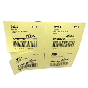 สติกเกอร์บาร์โค้ดสีขาวกันน้ำ - Product Image 4