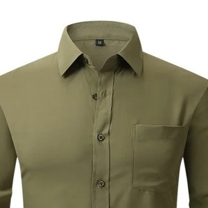 Chemise habillée pour homme élégante et confortable, tissu durable de haute qualité, idéale pour un usage décontracté, chemise à séchage rapide - Product Image 2