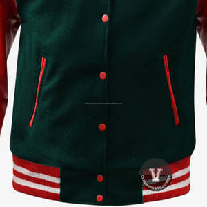 แจ็คเก็ตวาร์ซิตี้ยูนิเซ็กซ์ขายดีที่สุด ผ้าเดนิมเคลือบ คอตั้ง แบบสองด้าน กันลม สำหรับฤดูหนาว - Product Image 5