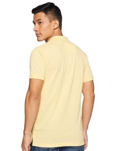 T-shirts de golf décontractés en coton tricoté à manches courtes pour hommes et femmes, avec logo personnalisé, design uni, imprimé par transfert thermique, respirants, pour l'été - Product Image 3