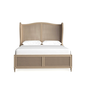 Wholesale Modern Luxury Particle <b>Board</b> <b>Panel</b> Platform <b>Bed</b> Solid Mahogany Wood Carved Convertible Full Size Durable Strong - Product Image 5
