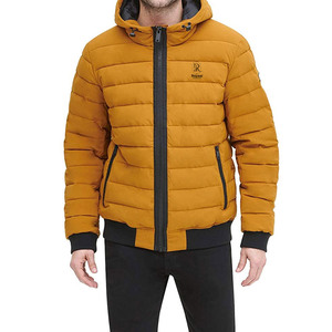 Chaqueta acolchada ligera de nueva llegada con cremallera completa para hombre, corte ajustado, marca privada, chaqueta acolchada para hombre en venta - Product Image 1
