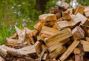 Bois de chauffage en vrac séché au four, mélange de chêne et de pin, pour chauffage, cheminée, barbecue, restaurant et camping, en gros - Product Image 5