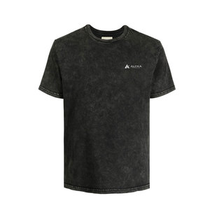 เสื้อยืดโออีเอ็มทรงวินเทจ คอโอ สีดำ ผ้าฝ้าย 100% ทรงปกติ ระบายอากาศได้ดี เป็นมิตรกับสิ่งแวดล้อม น้ำหนัก 220 กรัม สไตล์ลำลอง - Product Image 1