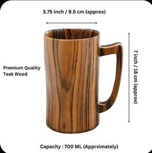 Magnifiques tasses en bois, soigneusement fabriquées pour préserver les motifs des graines, pour des collections de vaisselle attrayantes. - Product Image 4