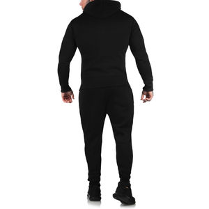 Conjunto Deportivo Informal con Capucha para Hombre, Logotipo Personalizado, Ropa Deportiva Activa, Mangas Largas, Forro Polar Técnico, Algodón Transpirable, Venta al por Mayor - Product Image 2