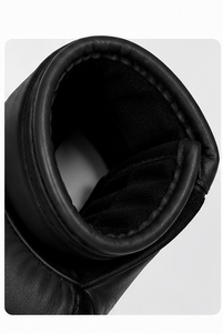 Guantes de Entrenamiento de Boxeo Profesionales para Adultos, Unisex, Personalizables, de Cuero PU, Cierre Transpirable, Ligeros, con Correa de Muñeca Ajustable - Product Image 3
