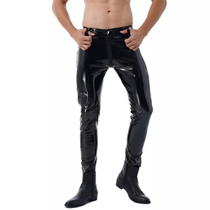 <b>men</b> <b>leather</b> <b>pants</b> genuine <b>leather</b> fashion trousers wholesale supplier <b>mens</b> <b>leather</b> <b>pants</b> casual fashion clothing - Product Image 4