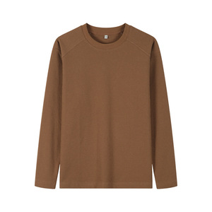 52% Cotton 48% Polyester Black <b>Waffle</b> Casual Blank T-<b>Shirts</b> 220gsm Raglan Short Sleeve - Product Image 5