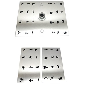 High Quality SUNTOOLS/STIPL Iron Disc <b>Cutter</b> Set of 24 (6-8mm) 3.4kg for Jewelry Making - Product Image 3