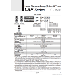 Bomba dispensadora de líquidos industrial SMC Pneumatics modelo - Product Image 1