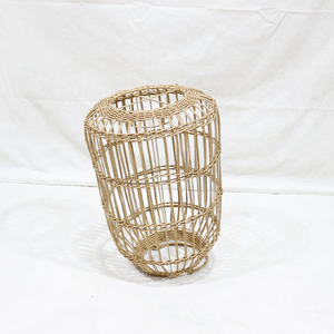 Nuevo Diseño Ecológico, Linterna de Mimbre de Plástico Resistente, Decoración para el Hogar, Portátil, para Patio y Jardín, Portavelas - Product Image 6