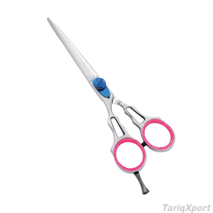 Ciseaux de barbier professionnels en acier inoxydable pour droitiers, fournitures de salon de coiffure, lame tranchante, design pliable, coiffure - Product Image 4