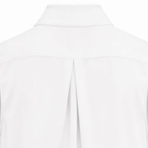 Women Sleeveless Pearl Button Bow Blouse Elegant Bow Neck Top Pearl Embellished Casual <b>Office</b> <b>Shirt</b> Custom Wholesale Ladies - Product Image 6
