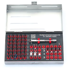 Kit d'instruments de chirurgie implantaire guidée, manuel, en acier inoxydable, de précision, pour cliniques dentaires, placement d'implants, navigation de perçage - Product Image 6