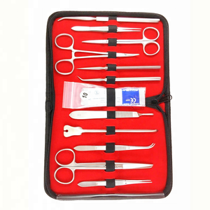 Juego de Instrumentos Quirúrgicos Profesionales de Acero Inoxidable para Cirugía General, Kit de Herramientas Manuales con Certificación CE, 10 Piezas para Disección - Product Image 2