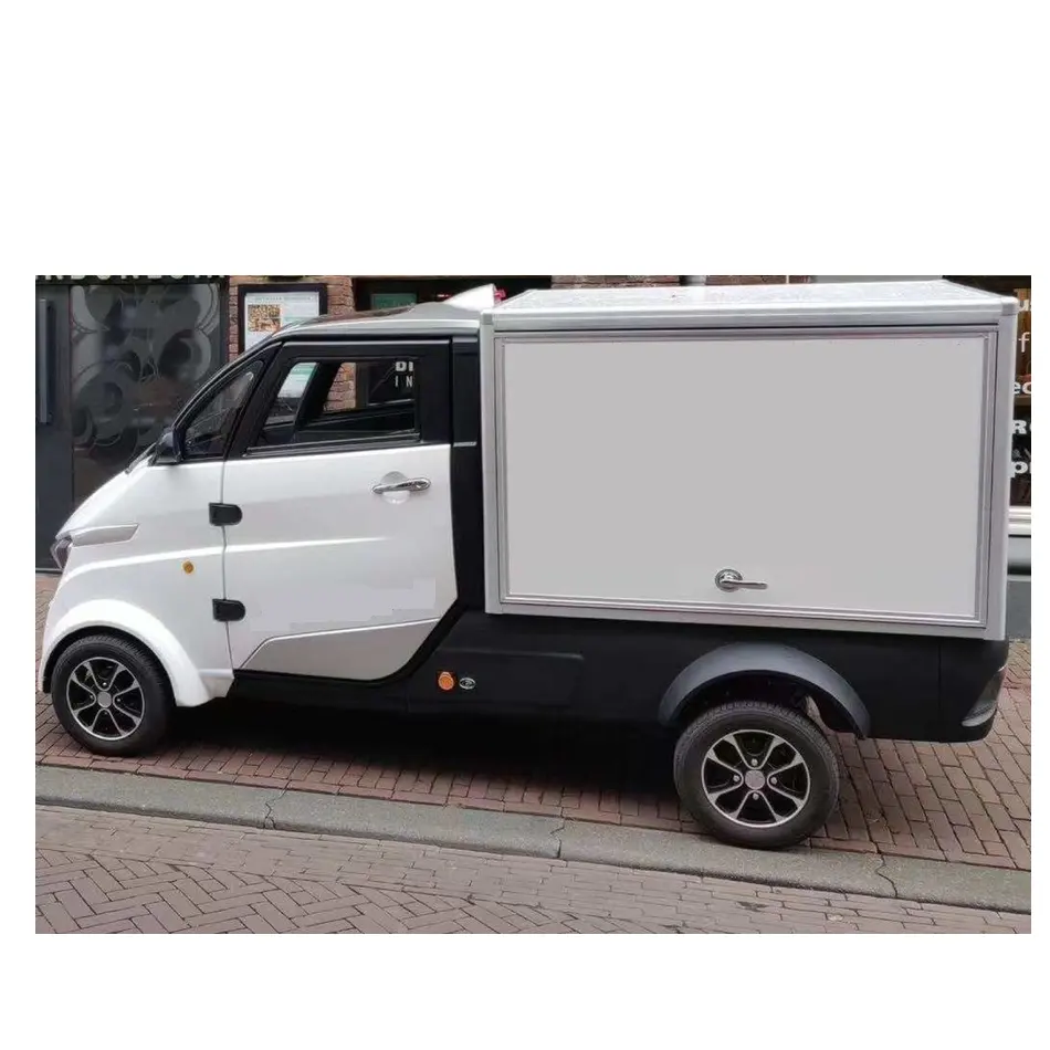 Three Wheel Electric Powered Reefer Cooling Cargo Electric Box Tricycle Freezer Refrigerated