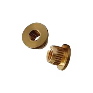 Corrosion Resistant Brass Knock In <b>Inserts</b> for Industrial and Furniture Use High Strength <b>Threaded</b> <b>Inserts</b> for Secure Fit - Product Image 5
