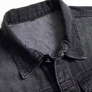 Veste d'hiver pour homme en jean, vêtement d'extérieur décontracté et élégant, veste chaude pour le froid, style streetwear - Product Image 4