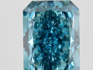 Diamante de corte radiante de color azul cultivado en laboratorio para la fabricación de joyas, diamante suelto - Product Image 2