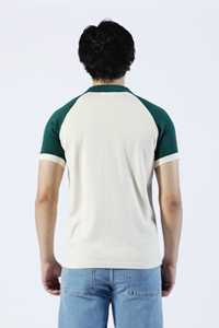 Nueva Llegada 2026, Jersey 100% Algodón para Camiseta de Hombre, Corte Holgado, Mangas Largas, Logotipo Personalizado Impreso, Camiseta Polo Transpirable Estilo Hip Hop - Product Image 3