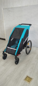 Remorque simple de chariot de vélo pour l'équitation facile de traînée - Product Image 4