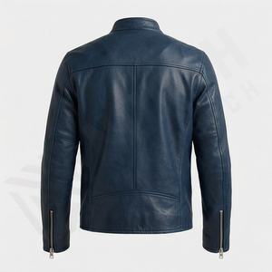 Chaqueta de Motociclista de Cuero Genuino para Hombre de la Mejor Calidad, Nueva Colección de Invierno, Chaquetas de Motocicleta con Protecciones Desmontables Personalizadas - Product Image 2