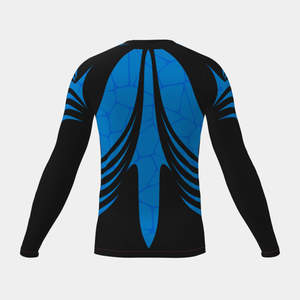Rashguard de compression à manches longues pour MMA et BJJ, personnalisé par sublimation, en polyester et élasthanne durables, pour grappling - Product Image 4