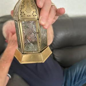 Applique murale marocaine vintage en laiton à motif arabe, éclairage décoratif Eid Mubarak, applique murale islamique faite à la main - Product Image 2