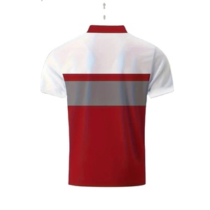 Polo informal a rayas para hombre, Camiseta 100% de algodón con cuello alto, transpirable, ropa deportiva diaria, manga corta, diseño de moda - Product Image 5