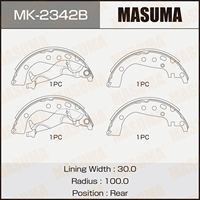 Plaquettes de frein à tambour pour véhicule de tourisme MASUMA MK-2342B, faible bruit, longue durée, pièces de frein pour DAIHATSU