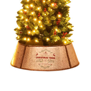 Collier en fer métallique imprimé, décoration de noël, pour Festival, jardin, maison, - Product Image 6