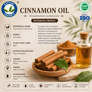 Cinnamon Bark <b>Essential</b> <b>Oil</b> Steam Distilled Cinnamomum Zeylanicum <b>Oil</b> - <b>For</b> Cosmetics and Aromatherapy Formulations - From India - Product Image 3