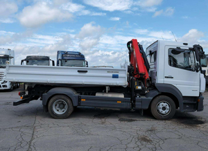 ขายรถบรรทุกหนัก Atego 6x4 พร้อมเครน เครื่องยนต์ดีเซลยูโร 2 เกียร์ธรรมดา คุณภาพพรีเมียม - Product Image 3
