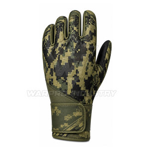 Gants de frappe de baseball haut de gamme pour hommes, paume durable, haute adhérence, ajustement confortable, équipement de sport réglable pour l'entraînement et la compétition - Product Image 2