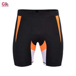 Mejor Precio, Shorts de Compresión Personalizados de Alta Gama, Cintura Elástica, Transpirables, de Secado Rápido, Spandex/Poliéster, Cómodos, Talla Superior - Product Image 1