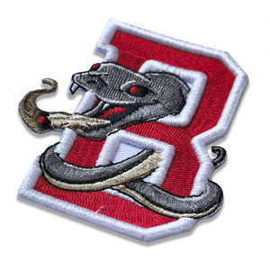Patchs brodés en tissu éponge épais, motifs têtes de tigre et de lion, accessoires vestimentaires, fourniture en gros d'usine, badges brodés animaux pour Jack - Product Image 3