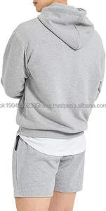 OEM logotipo personalizado a todo color tamaño telas gráfico de alta calidad jersey en blanco Sudadera con capucha unisex logotipo personalizado - Product Image 4