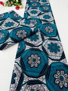 Tissu en coton Ankara de haute qualité du Nigeria pour robes tendance, vêtements culturels africains, mode et artisanat – Vente en gros - Product Image 3